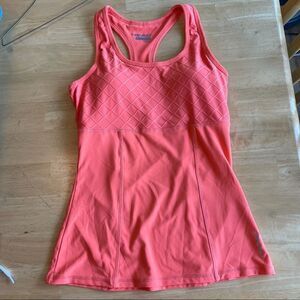 Women’s HEAD cycle Workout tank top racer back with built in bra size Small S